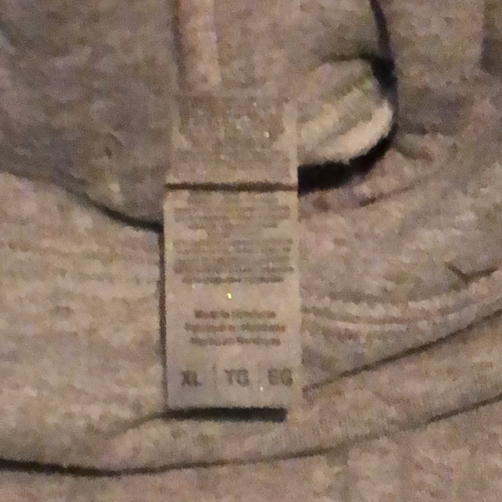 solid gray hoodie - Picture 3 of 3